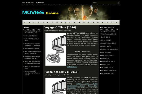 MoviesTime theme websites examples