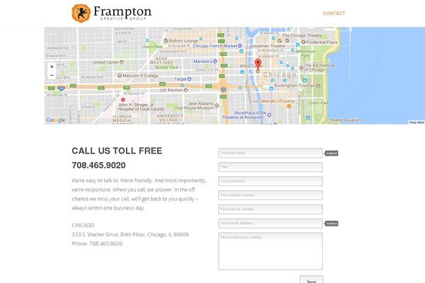 Salient theme site design template sample