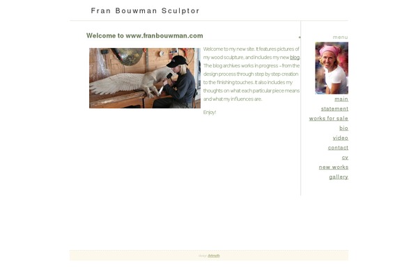 franbouwman.com site used Classic