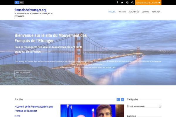 Charitas theme site design template sample
