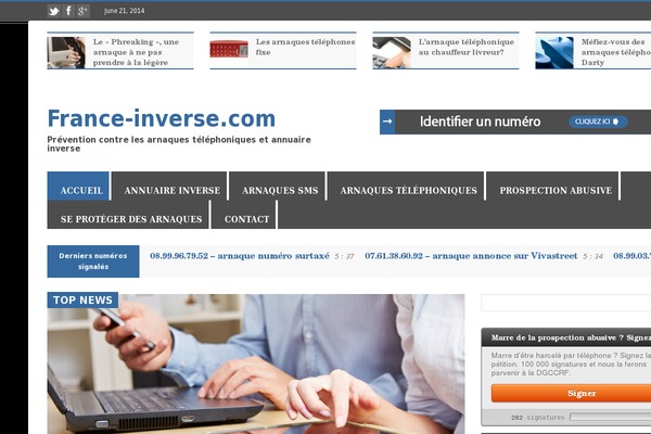 Site using Speedo-popup plugin