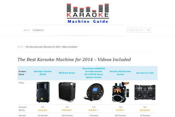 france-karaoke.com site used Evolution