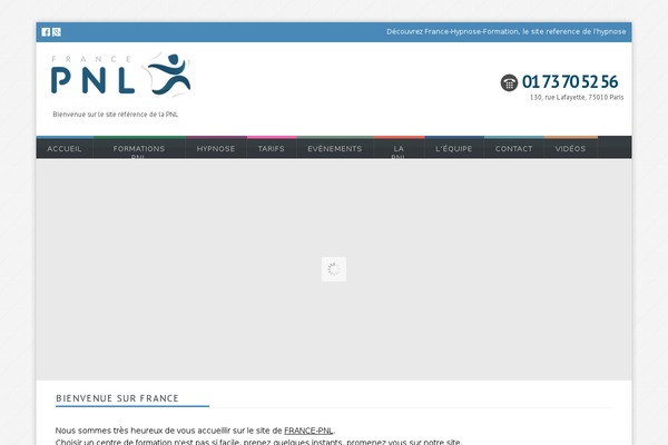 Site using Simple Responsive Slider plugin