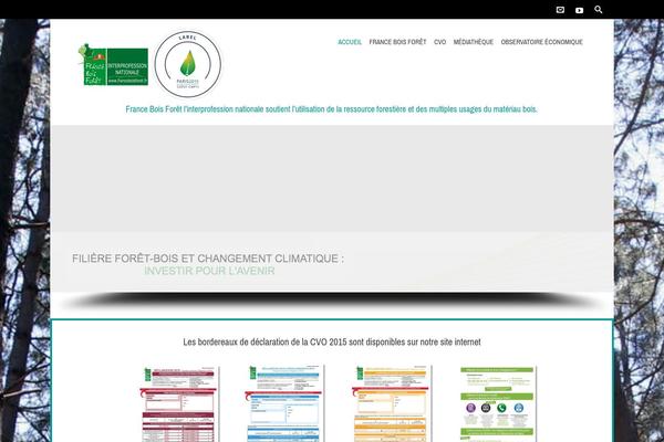 Charitas theme site design template sample