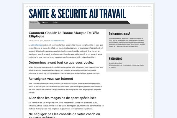 Aparatus theme site design template sample