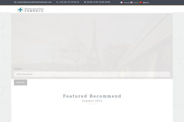 Dd theme site design template sample