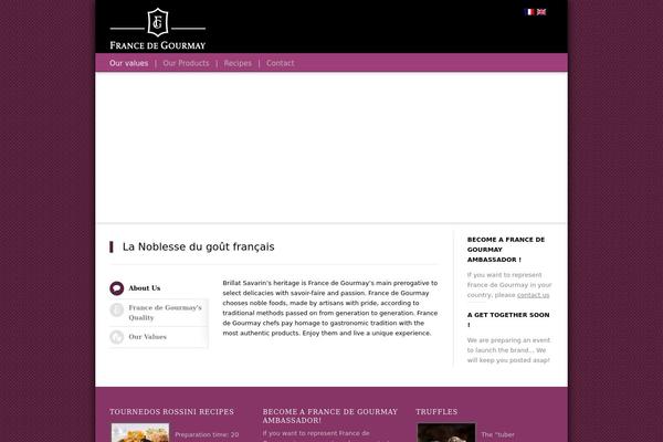 Replete theme site design template sample
