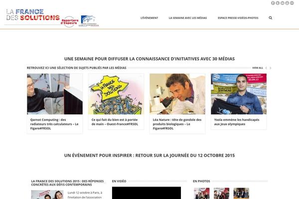 Jupiter theme site design template sample