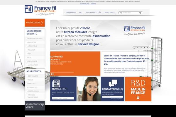 francefil theme websites examples