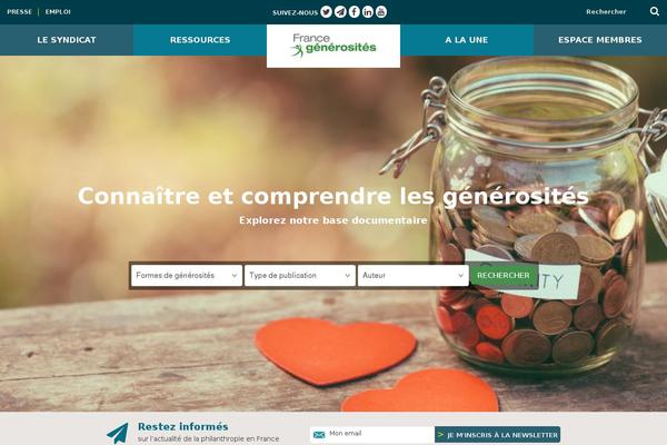 francegenerosites.org site used Francegenerosites