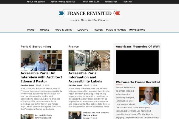 Fr theme site design template sample