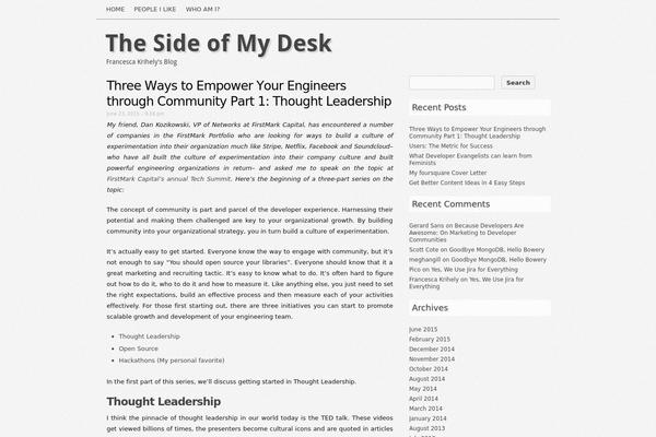 Commune theme site design template sample