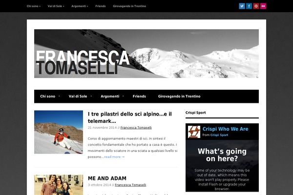 Bloggit theme site design template sample