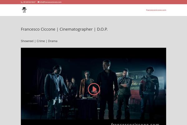 Divi theme site design template sample