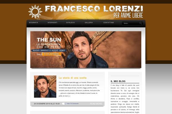 Stereoline theme site design template sample