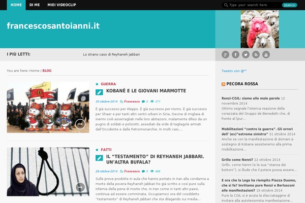 Site using NewsBoard Post and RSS Scroller plugin