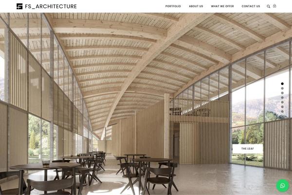 Maison theme site design template sample