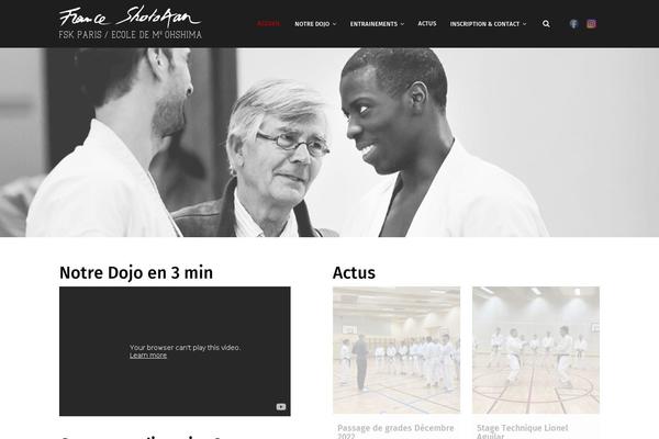 Site using Portfolio plugin