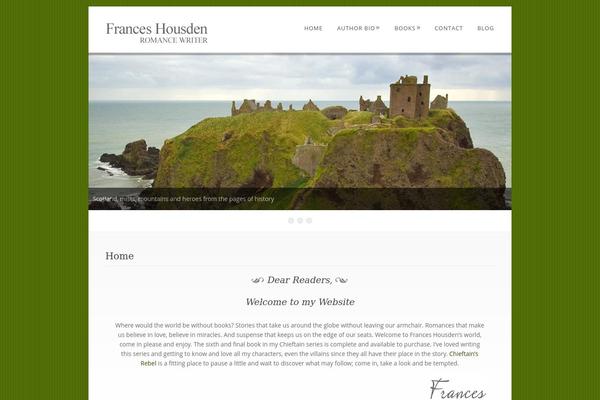 Dandelion theme site design template sample