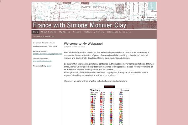 Thesis 1.8.5 theme site design template sample