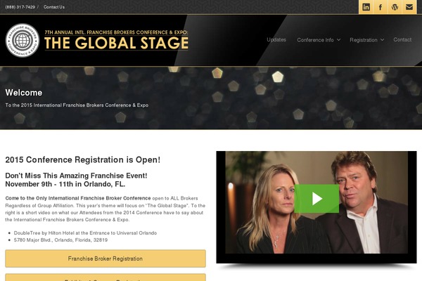 Envision theme site design template sample