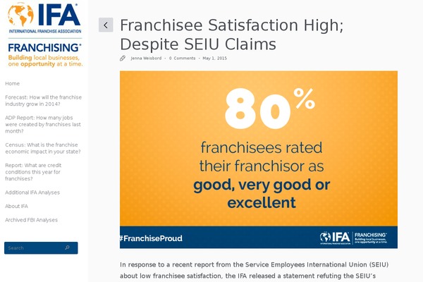 franchiseeconomy.com site used Featherlite