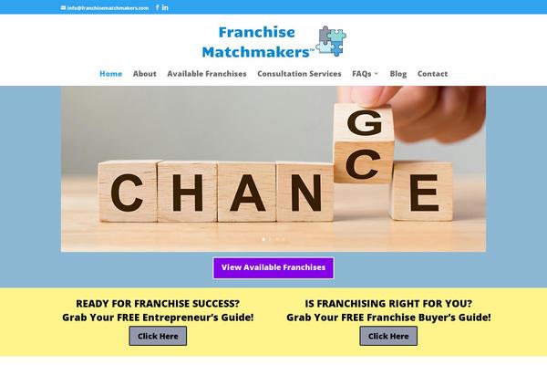 Divi theme site design template sample