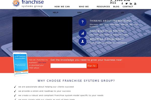 NAMO theme site design template sample