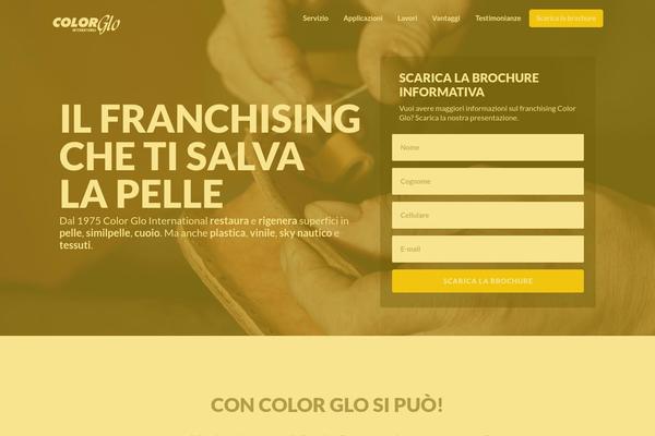 Bivio theme site design template sample