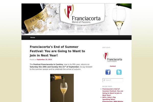 franciacortawines.com site used Franciacortatheme