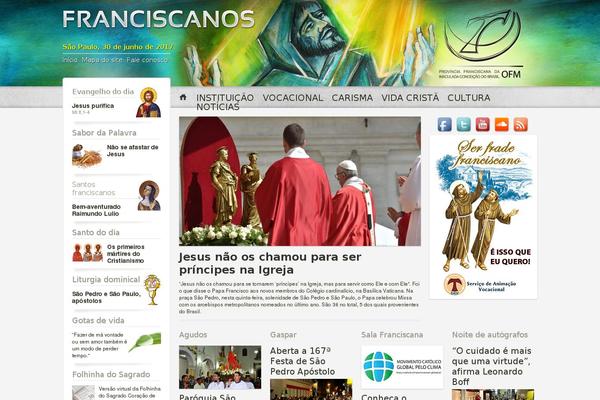 Minhaparoquia theme site design template sample