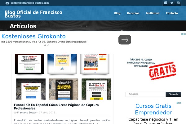 Site using Blogar-core plugin