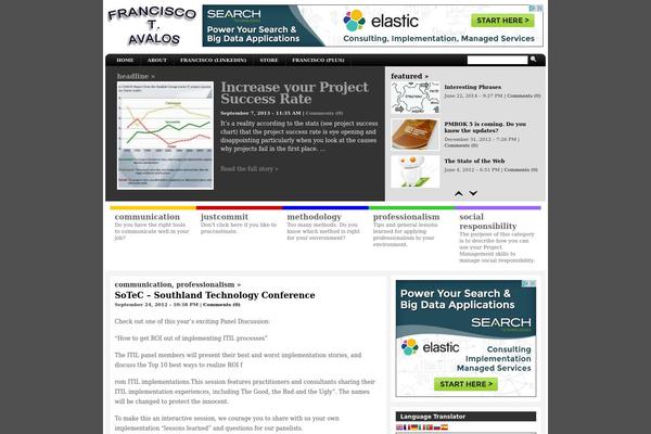 Arthemia theme site design template sample