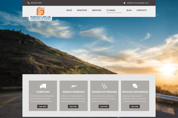 franciscocapellan.com site used Kako