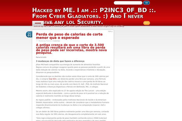 RedBel theme site design template sample