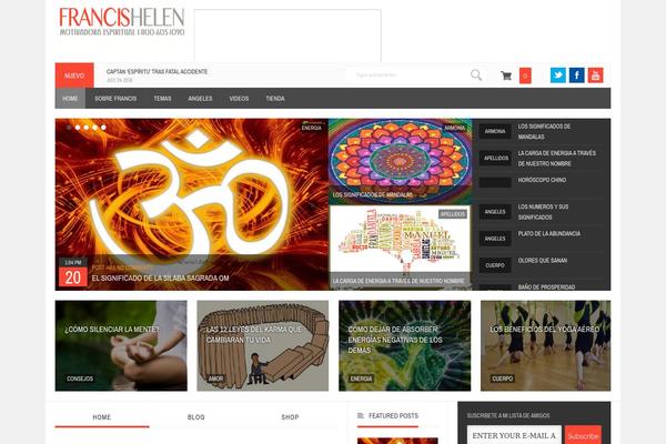 francishelen.com site used Spraymag