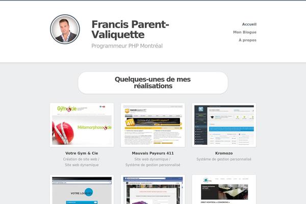 francisparent.com site used Identify-v1.0.3