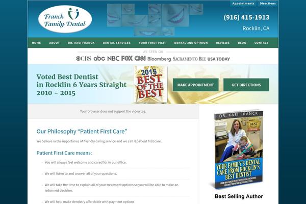 franckfamilydental.com site used News Pro