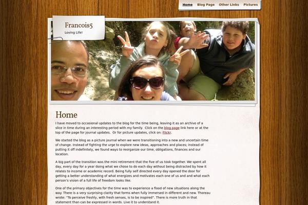 Adventure Journal theme site design template sample