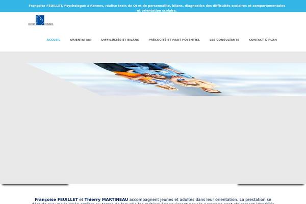 estella theme site design template sample