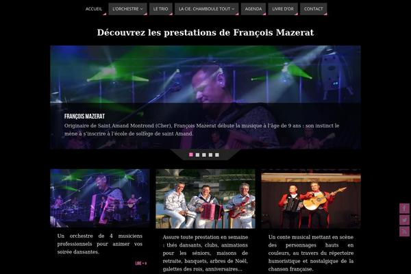 Parabola theme site design template sample