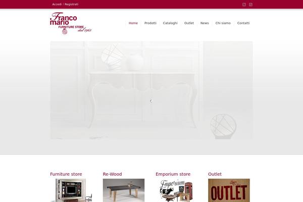 Corona theme site design template sample