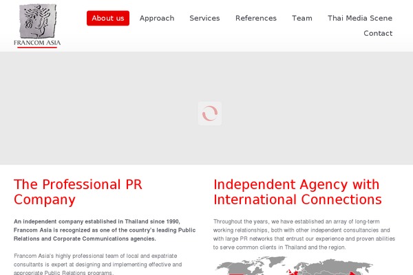 The7 theme site design template sample