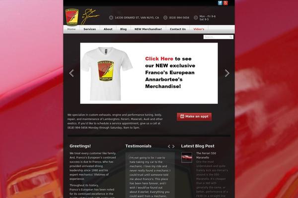 francoseuropean.com site used Dt-konstruktor