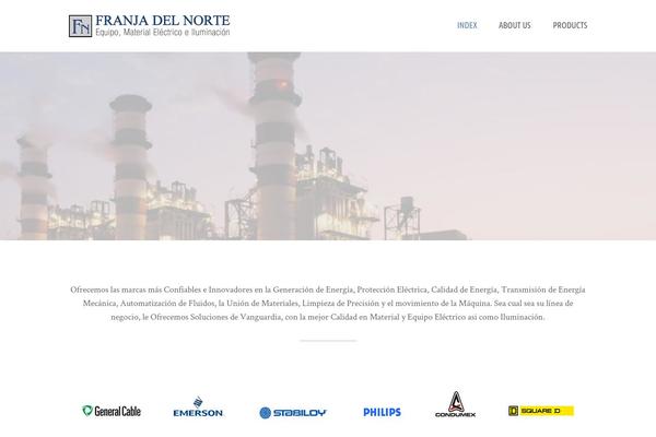 franjadelnorte.com site used Aperio