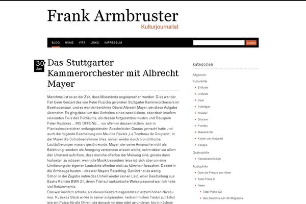 Site using WP Tweet Button plugin