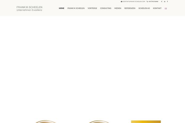frank-scheelen.com site used Mentor