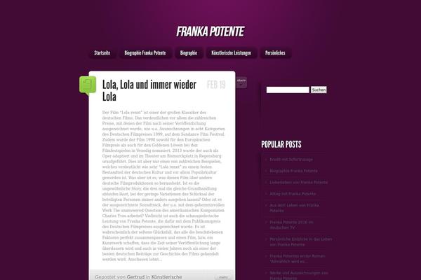 LightBright theme site design template sample