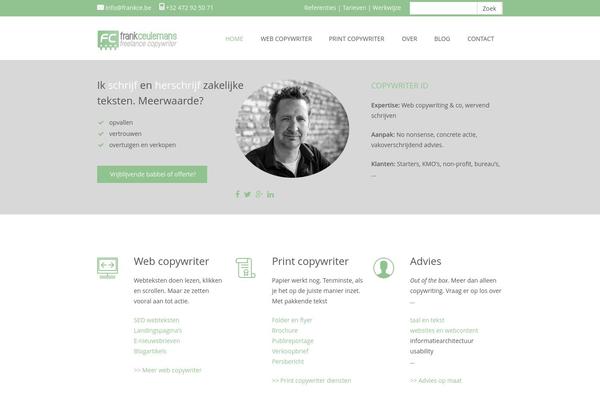 Eclipse-wp theme site design template sample