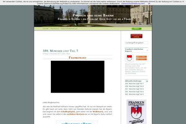 Site using TablePress plugin